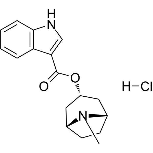 Tropisetron Hydrochloride Structure