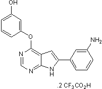 TWS 119 Trifluoroacetate Structure