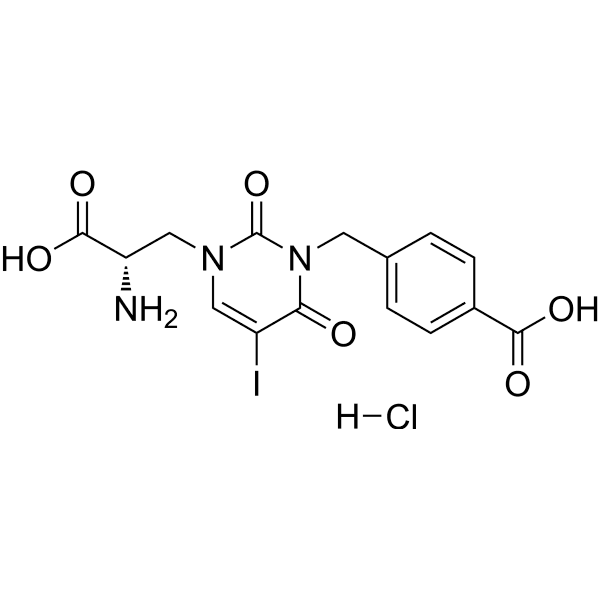 UBP301 hydrochloride Structure