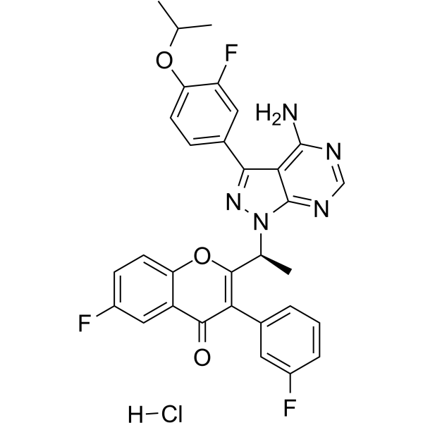 Umbralisib hydrochloride Structure