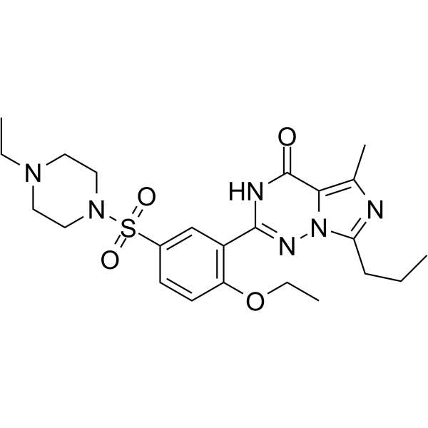 Vardenafil Structure