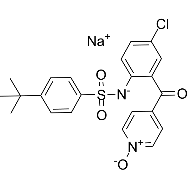 Vercirnon sodium Structure