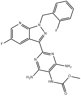 Vericiguat Structure