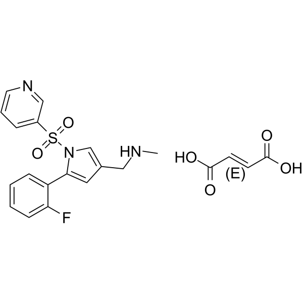 Vonoprazan Fumarate Structure