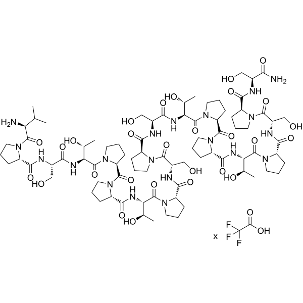 VPSTPPTPSPSTPPTPSPS TFA Structure