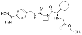 Ximelagatran Structure