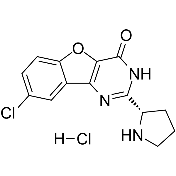 XL413 hydrochloride Structure