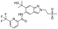 Zabedosertib Structure