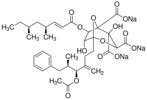 Zaragozic acid A trisodium salt Structure