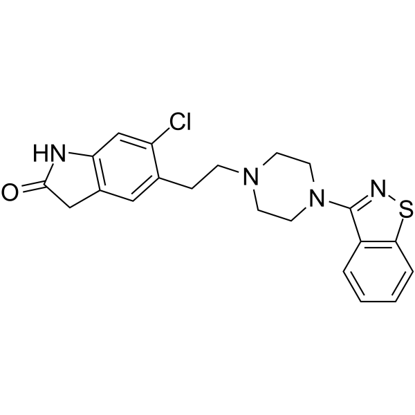 Ziprasidone Structure