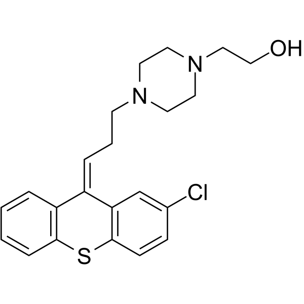 Zuclopenthixol Structure